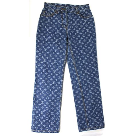 blue louis vuitton pants|louis vuitton pants for women.